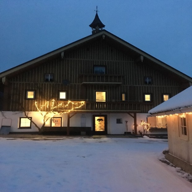 Ferienhaus Schober bei Nacht - Fotograf: Familie Hochwimmer